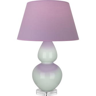 Double Gourd One Light Table Lamp in Celadon Glazed Ceramic w/Lucite (165|A791L)