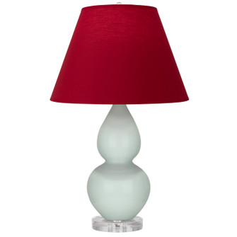 Small Double Gourd One Light Accent Lamp in Celadon Glazed Ceramic w/Lucite (165|A788R)