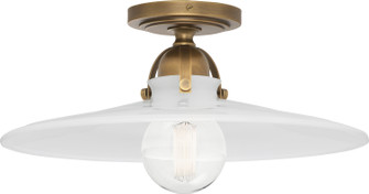 Rico Espinet Arial One Light Flushmount in Warm Brass (165|614)
