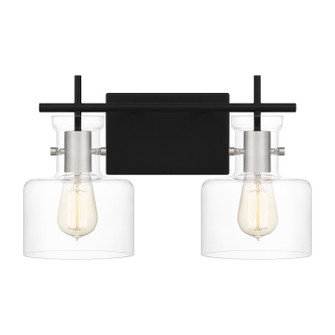 Pensbury Two Light Bath in Matte Black (10|PEN8616MBK)