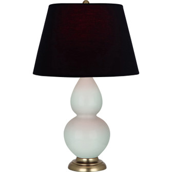 Double Gourd One Light Table Lamp in Celadon Glazed Ceramic w/Antique Natural Brass (165|1789K)