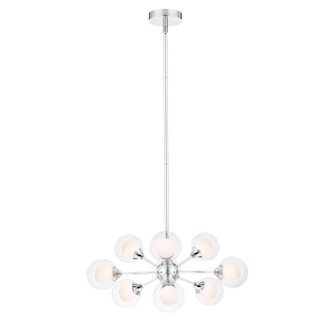 Spellbound Nine Light Chandelier in Polished Chrome (10|PCSB5009C)