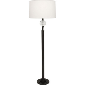 Celine One Light Floor Lamp in Deep Patina Bronze w/ Crystal (165|1022X)