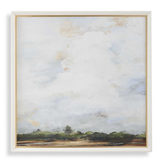 Whispering Cloudscapes Landscape Print in White Wood (52|32383)