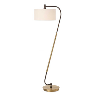 Irwin One Light Floor Lamp in Antique Brass (52|30476)