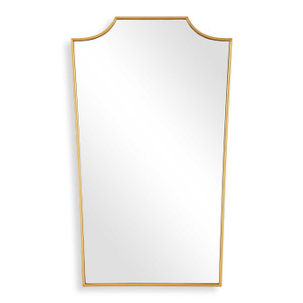 Demure Mirror in Antiqued Gold Leaf (52|08239)