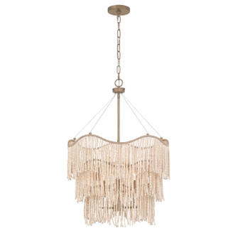 Melia Six Light Pendant in Cypress (51|7-7520-6-17)