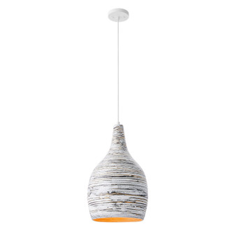 Balsam One Light Pendant in Brindled Bamboo (51|7-3098-1-204)