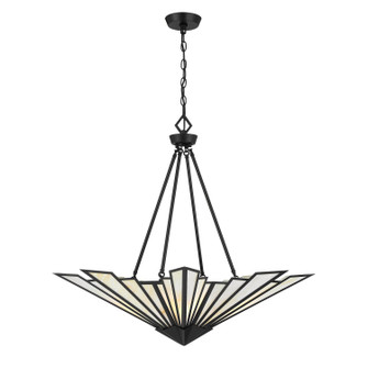 Rivage Four Light Pendant in Matte Black (51|7-1038-4-89)