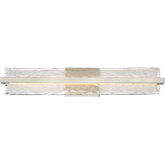 Glacial LED Bath Fixture in Brushed Nickel (10|PCGL8530BN)