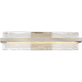 Glacial LED Bath Fixture in Brushed Nickel (10|PCGL8522BN)
