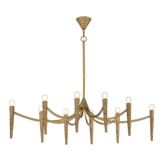 Belleza Ten Light Linear Chandelier in Spumante (51|1-1528-10-106)