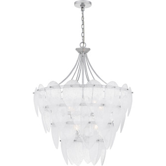 Quoizel Pendant Seven Light Pendant in Silver Leaf (10|QP6766SL)