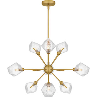 Salvador Nine Light Chandelier in Brushed Gold (10|PCSVD5034BRG)