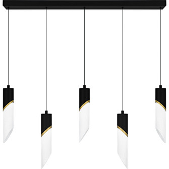 Alys LED Linear Chandelier in Matte Black (10|PCAYS540MBK)
