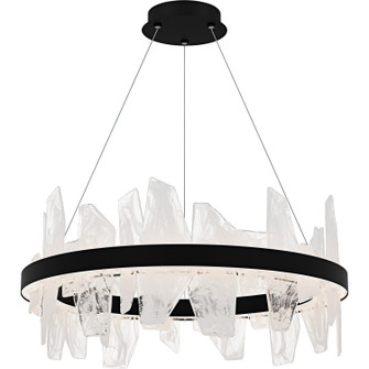 Aurelia LED Chandelier in Matte Black (10|PCAUR5030MBK)