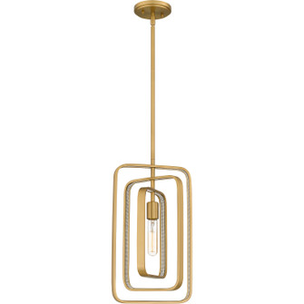 Dupree One Light Mini Pendant in Brushed Weathered Brass (10|PCDPR1510BWS)