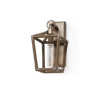 Hollister One Light Wall Sconce in Light Bronze/Natural (515|2207-79)