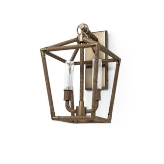 Hollister Two Light Wall Sconce in Light Bronze/Natural (515|2111-79)