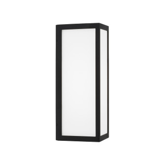 Irvin One Light Outdoor Wall Lantern in Black (65|954711BK-LD)