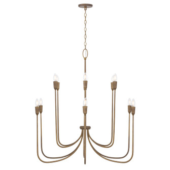 Marley 12 Light Chandelier in Mystic Bronze (65|456801MZ)