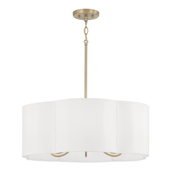 Sabine Six Light Pendant in Matte Brass (65|356461MA)