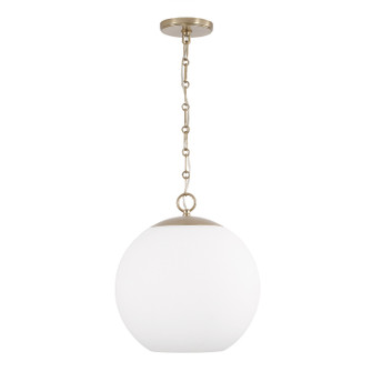 Cleo One Light Pendant in Matte Brass (65|355812MA-552)