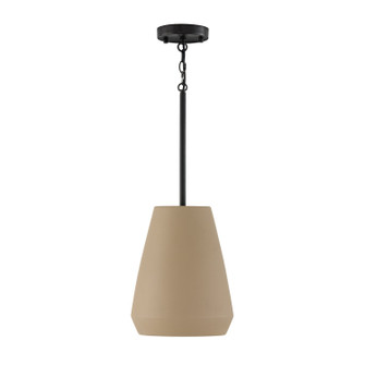 Della One Light Pendant in Terracotta Sand (65|354213SN)