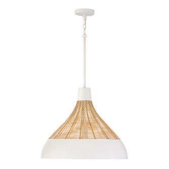 Kali One Light Pendant in Matte White (65|353912WE)