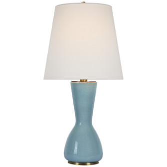 Jess LED Table Lamp in Crackled Robin (268|TOB 3620CRN-L)