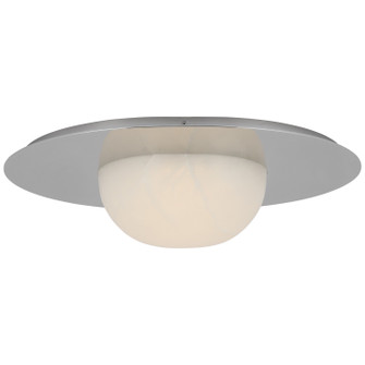 Fosse LED Flush Mount in Polished Nickel (268|KW 4008PN-ALB)