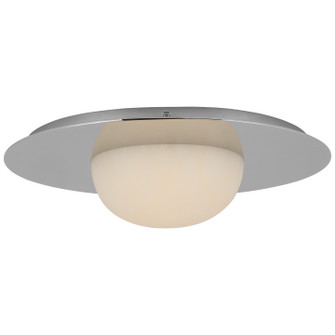 Fosse LED Flush Mount in Polished Nickel (268|KW 4007PN-ALB)