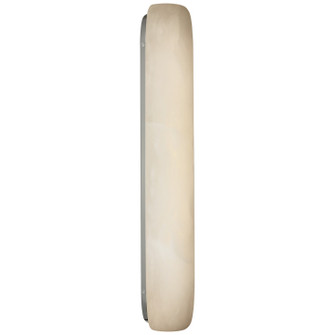 Formosa LED Wall Sconce in Alabaster and Polished Nickel (268|KW 2671ALB/PN)