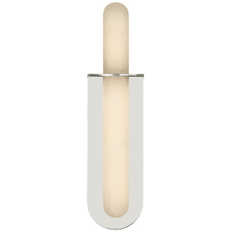 Fosse LED Wall Sconce in Polished Nickel (268|KW 2004PN-ALB)