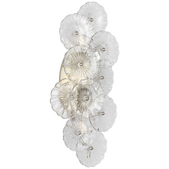 Gianna LED Wall Sconce in Burnished Silver Leaf (268|JN 2035BSL-CG)