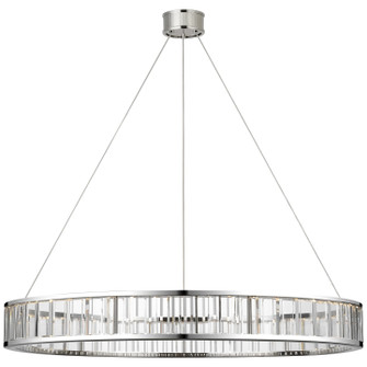Iterna LED Chandelier in Polished Nickel (268|CHC 5801PN-CG)