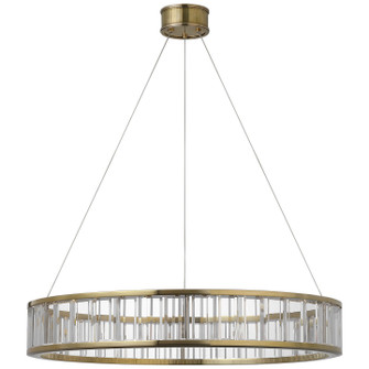 Iterna LED Chandelier in Antique-Burnished Brass (268|CHC 5800AB-CG)