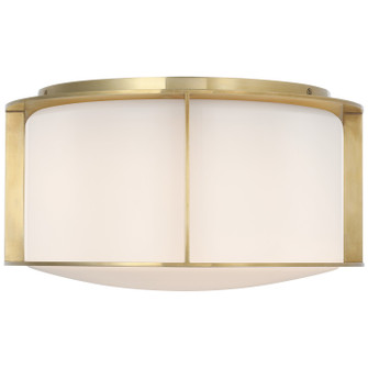 Phinn LED Flush Mount in Soft Brass (268|BBL 4191SB-WG)