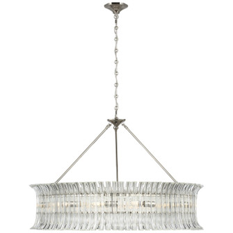 Rhine LED Chandelier in Polished Nickel (268|ARN 5070PN-CG)