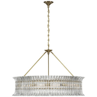 Rhine LED Chandelier in Hand-Rubbed Antique Brass (268|ARN 5070HAB-CG)