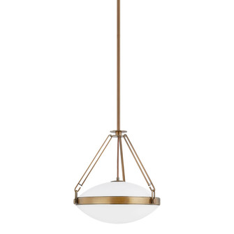Kade One Light Pendant in Patina Brass (67|F4516-PBR)