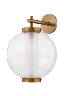 Marco One Light Wall Sconce in Patina Brass (67|B6218-PBR)