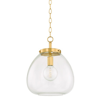 Della One Light Pendant in Aged Brass (428|H997701L-AGB)