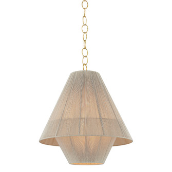 Eleanor One Light Pendant in Aged Brass (428|H988701S-AGB)