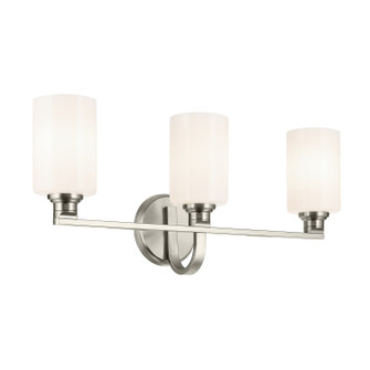 Gioe Three Light Bath in Brushed Nickel (12|55226NI)