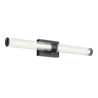 Laurene LED Linear Bath in Black (12|55197BKLED)