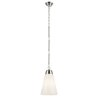 Marsailli One Light Pendant in Polished Nickel (12|52661PN)