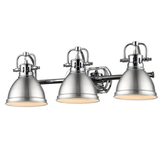 Duncan BCB Three Light Vanity in Chrome (62|3602-BA3 CH-PW)