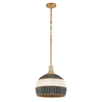 Zanzibar Three Light Pendant in Soft Gold (60|ZAN-9003-SG-MK)