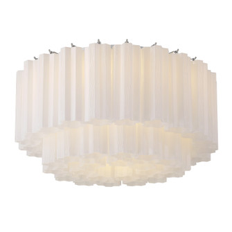 Addis Seven Light Flush Mount in Polished Chrome (60|ADD-321-CH-WH)